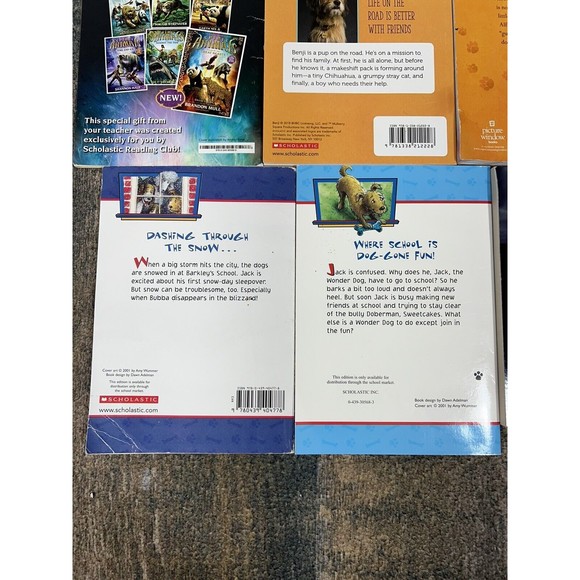 Lot Of 12 Children’s Fictional Animal Chapter Books, Stories! Puppy Pirates - Picture 10 of 16